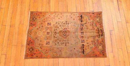 Tapis Fin 19e Laine Iran