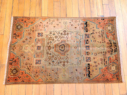 Late 19th C. Wool Rug from Iran