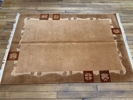 Minimalist Design Nepal Rug